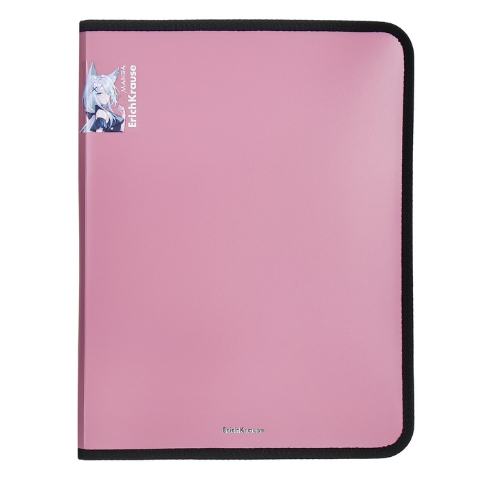 Папка для тетрадей на молнии А4+, ErichKrause Папка для тетрадей на молнии А4+, ErichKrause "Matt Manga", до 250 листов, микс