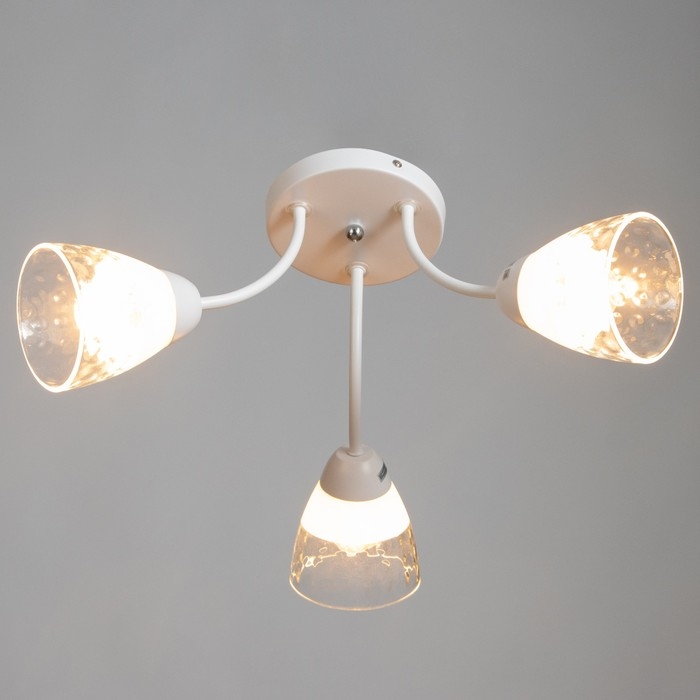 Люстра Люстра "Дебра" 3х60Вт Е27 Белый 48х48х22см