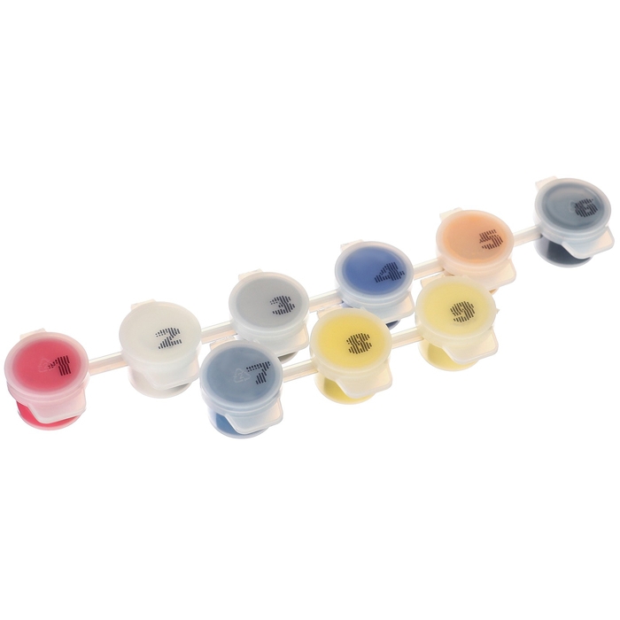 Картина по номерам для детей Картина по номерам для детей "Кот Матроскин" 17х17 см, Простоквашино