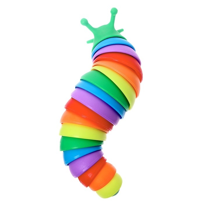 Гусеница антистресс игрушка «Для самой дерзкой жабы», цвета МИКС Гусеница антистресс игрушка «Для самой дерзкой жабы», цвета МИКС