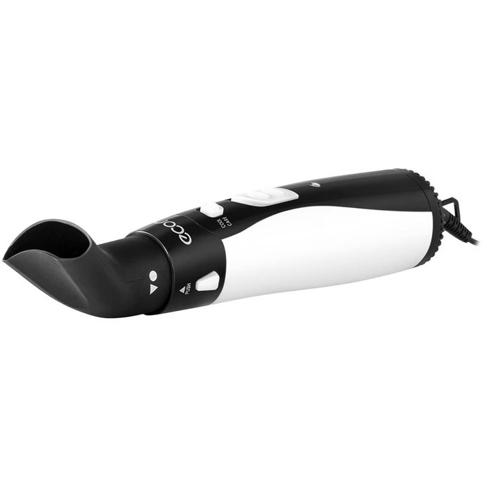 Фен-щётка Econ ECO-BH05B, 1000 Вт, 1 скорость, 2 температурных режима,  чёрно-белый Фен-щётка Econ ECO-BH05B, 1000 Вт, 1 скорость, 2 температурных режима,  чёрно-белый