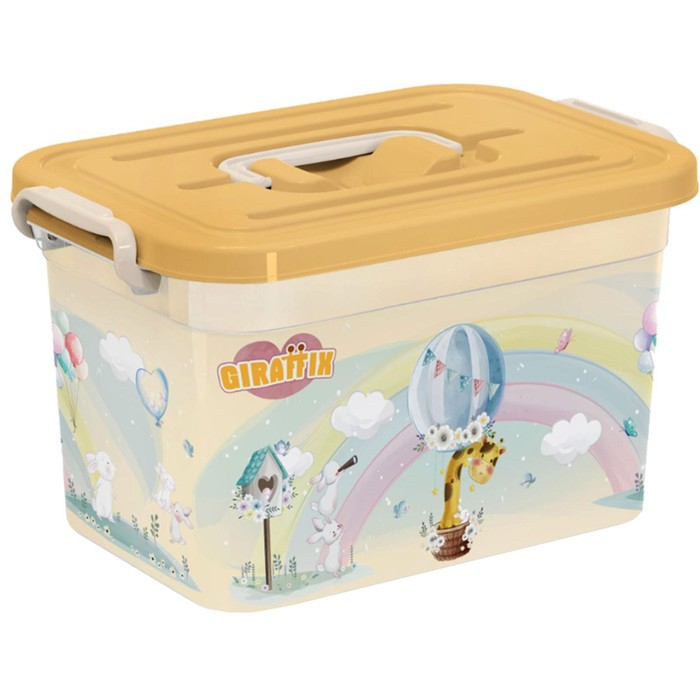 Ящик для хранения Giraffix, 6,5 литров Ящик для хранения Giraffix, 6,5 литров