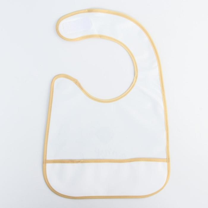 Нагрудник для кормления «My diamond» непромокаемый на липучке, с карманом Нагрудник для кормления «My diamond» непромокаемый на липучке, с карманом