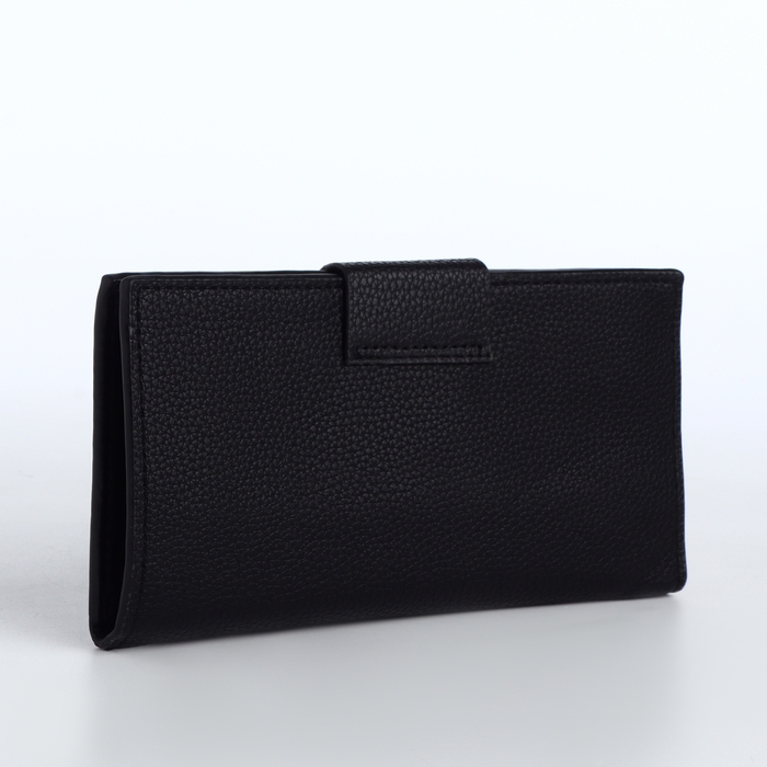 Портмоне мужское на магните, отдел для карт, монет, цвет чёрный Портмоне мужское на магните, отдел для карт, монет, цвет чёрный