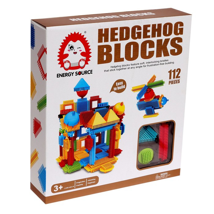 Конструктор игольчатый BRISTLES «Огромный дом», 112 деталей Конструктор игольчатый BRISTLES «Огромный дом», 112 деталей