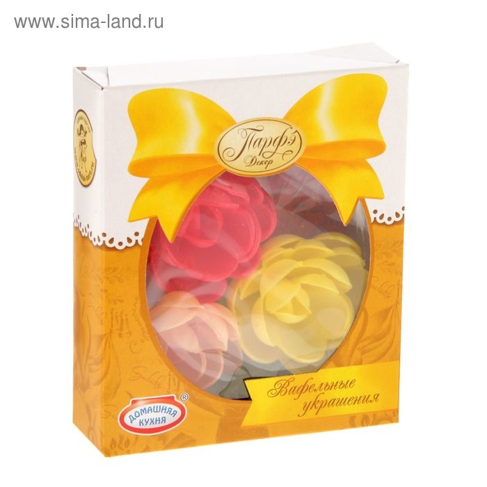 Набор кондитерский «Вафельные украшения с посыпками», 17.2 г, МИКС Набор кондитерский «Вафельные украшения с посыпками», 17.2 г, МИКС