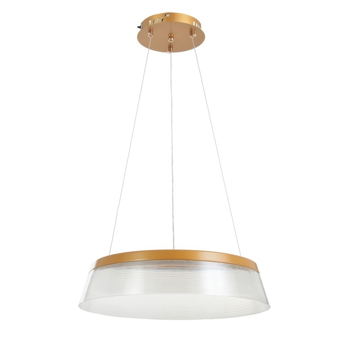 Светильник Светильник "Альхена" LED 80Вт 3000-6000К золото 45х45х10,5-110 см BayerLux