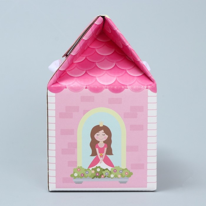 Коробка подарочная складная, упаковка, «Домик принцессы », 15 х 18 х 10 см