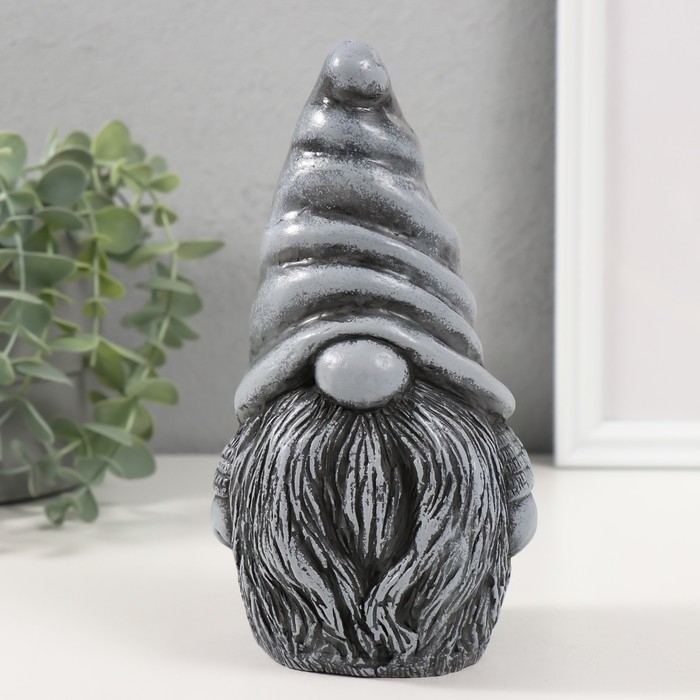 Копилка Копилка "Гном Остин " 17,5 х 9,5 х 8,5 см (антик серый)