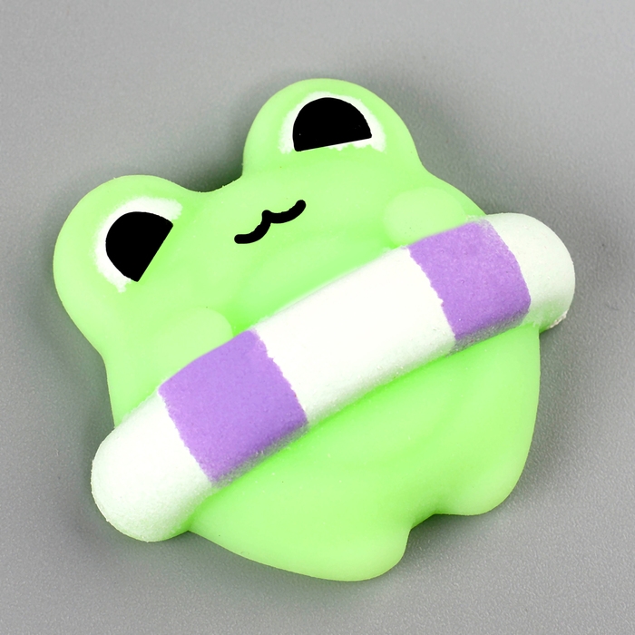 Сквиш антистресс мялка «Лягушка»с кругом Сквиш антистресс мялка «Лягушка»с кругом