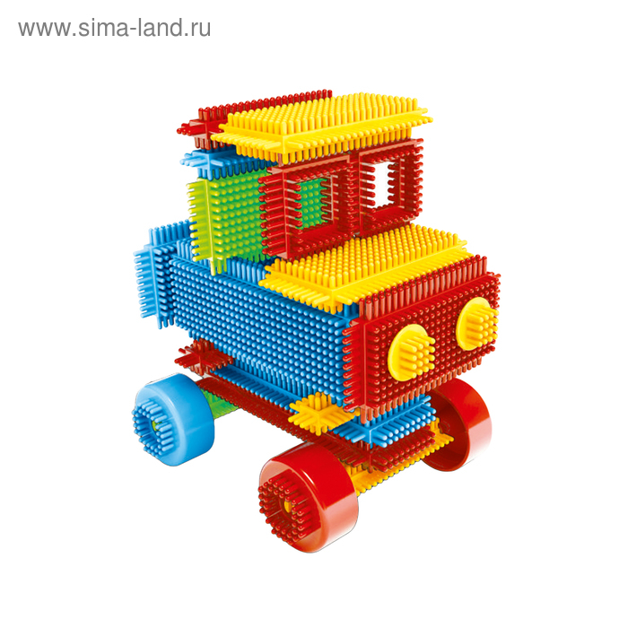 Конструктор игольчатый MINI BRISTLES «Вертолётик», 58 деталей Конструктор игольчатый MINI BRISTLES «Вертолётик», 58 деталей