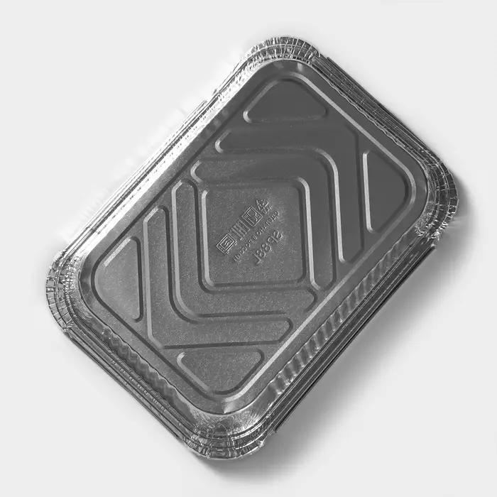 Форма из фольги для выпечки и запекания Доляна, 2 л, 25×18×6,5 см Форма из фольги для выпечки и запекания Доляна, 2 л, 25×18×6,5 см