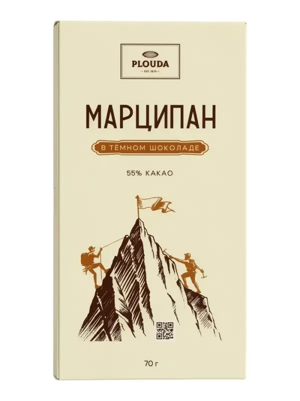Шоколад с начинкой &laquo;Марципан в тёмном шоколаде&raquo;, 70 г
