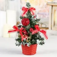 Искусственная ёлка настольная &laquo;Зимнее волшебство. Снег&raquo;, 20 см, ПВХ ветки отгибаются