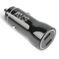USB автомобильное зарядное устройство AVS 2 порта UC-740 (PD Type C 40W)