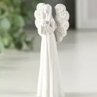 Фигурка полистоун &laquo;Белоснежный ангел безликий&raquo;, 11&times;5&times;3 см, МИКС