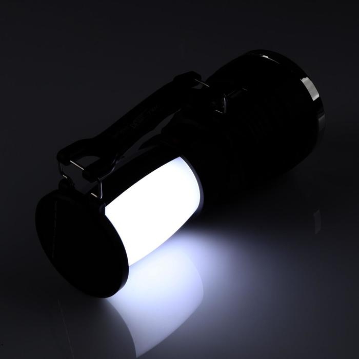 Фонарь светодиодный аккумуляторный ручной, 1 LED, 3 режима, 17.5 х 7 х 7 см Фонарь светодиодный аккумуляторный ручной, 1 LED, 3 режима, 17.5 х 7 х 7 см