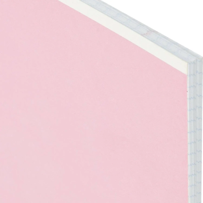 Тетрадь общая А5 80л Attache Акварель гребень картон розовый