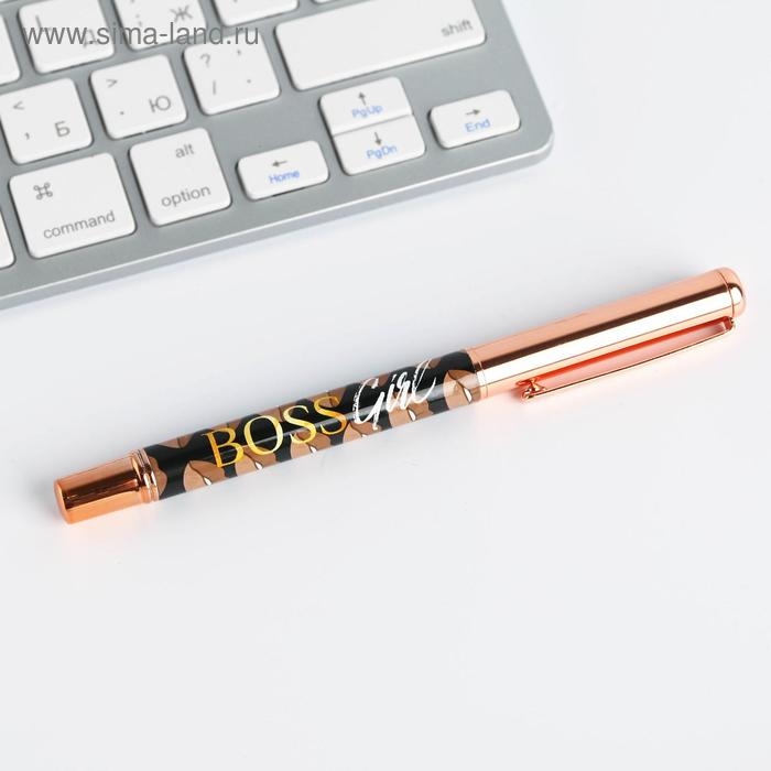 Ручка шариковая, синяя паста, 1.0 мм, металл розовое золото, в футляре, «Мечтай и делай» Ручка шариковая, синяя паста, 1.0 мм, металл розовое золото, в футляре, «Мечтай и делай»
