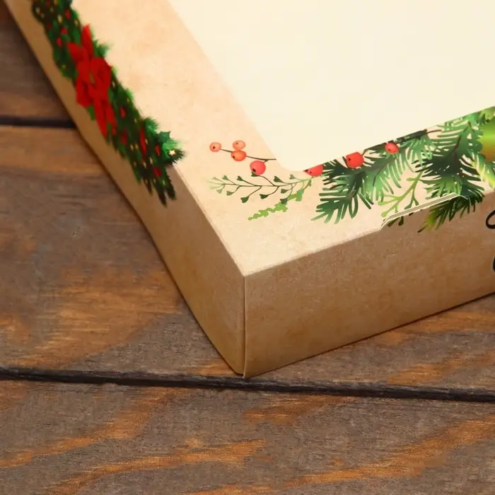 Коробка складная Коробка складная "Микс", 20 х 20 х 4 см