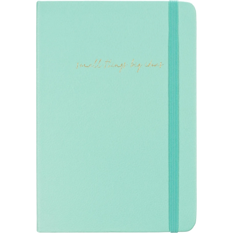 Ежедневник недатированный мятный, А5, 140x200мм, 136 л. ATTACHE