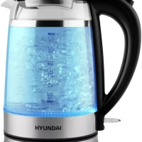 Чайник HYK-G3036 1,7л 2200Вт черный (стекло)