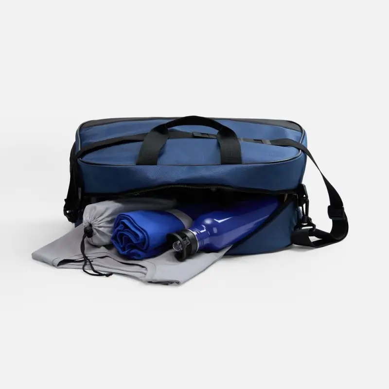 Спортивная сумка Atlantes, синяя с черным