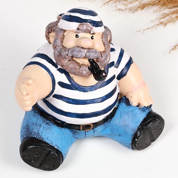 Фигура  Фигура "Моряк с трубкой" 15х12х13см