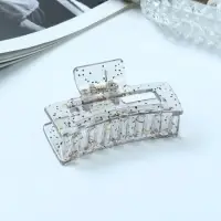 Крабик для волос &laquo;Айлин&raquo;, прямой, 6.5 см, МИКС