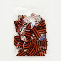 Значок с лентой с лентой "9 мая, с днём победы"