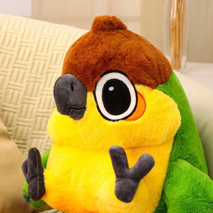 Мягкая игрушка «Попугай», 50 см, в положении сидя
