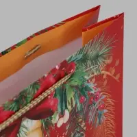 Пакет подарочный &laquo;Новогодний звон&raquo;, 33&times;10&times;42.5 см