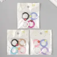 Карабин металл "Цветочек" МИКС 3х2,6 см