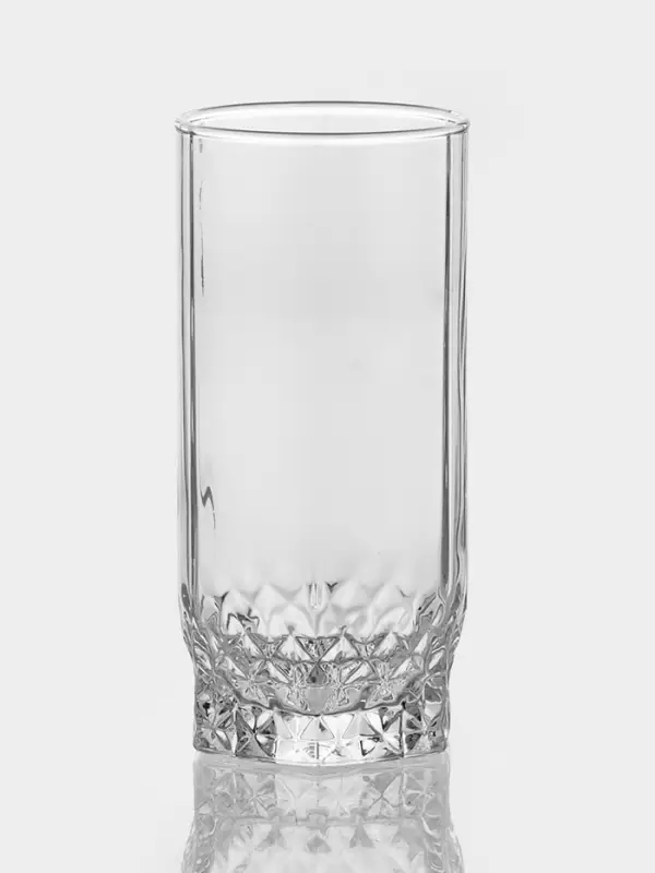 Набор стаканов Paşabah&ccedil;e Valse, 290 мл, 6 шт., стекло, прозрачный