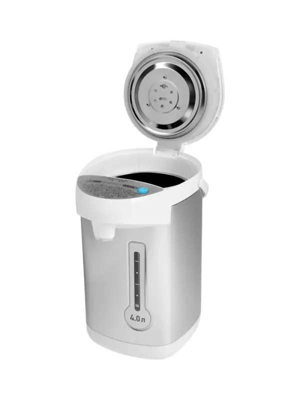 Термопот Energy TP-619, 750 Вт, 4 л, серебристо-белый Термопот Energy TP-619, 750 Вт, 4 л, серебристо-белый