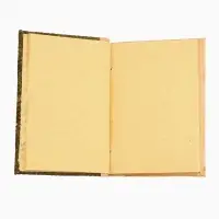 Записная книжка плетёная, 48 листов, 17&times;22&times;2 см, зелёная