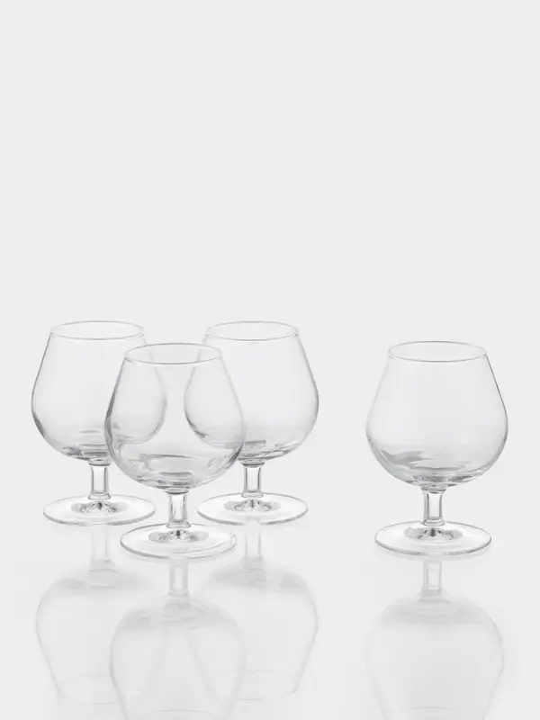 Бокалы для коньяка Luminarc &laquo;Время дегустаций. Коньяк&raquo;, 250 мл, размер одного бокала 5.5&times;11 см, набор 4 шт., стекло, прозрачные