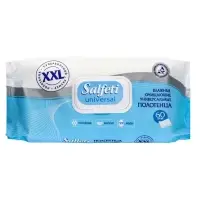 Влажные полотенца универсальные с пластик капаном, Salfeti Universal XXL №60