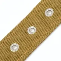 Ошейник брезентовый безразмерный двухслойный, 72&times;3.5 см, песочный