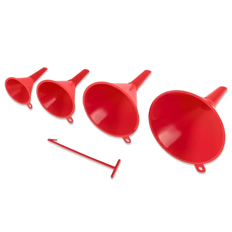 Воронки комплект 4шт (50мм, 75мм, 95мм, 115мм) AVS OF-04К