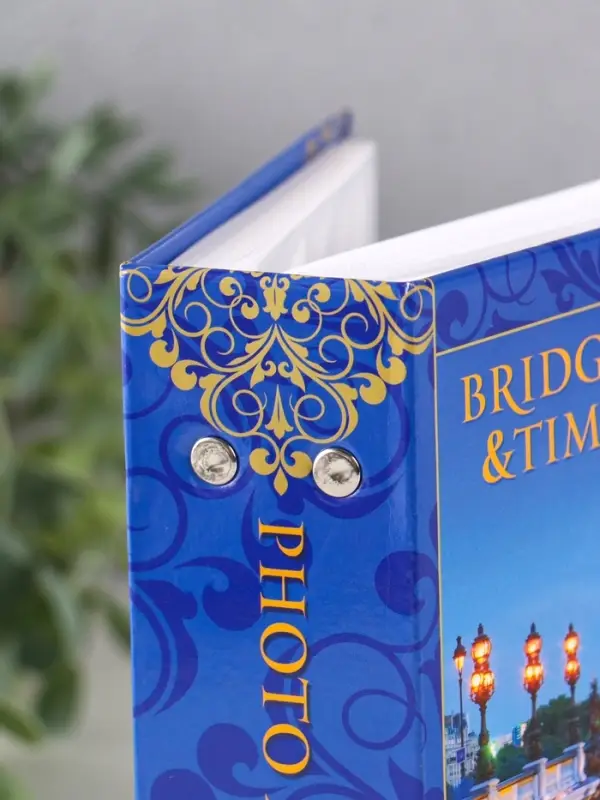 Фотоальбом 100 фото "Ночные фонари" 10X15см, ПП карм.