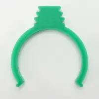 Поилка/кормушка для птиц 10.5&times;3.5 см, 90 мл, зелёная