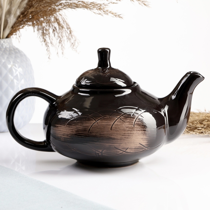 Чайник Чайник "Кроха средний" 1л / 13х14см, старина