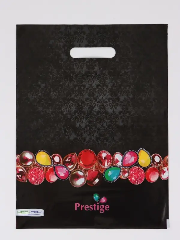 Пакет Пакет "Престиж, полиэтиленовый с вырубной ручкой 30х40 см, 60 мкм