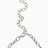 Колье на цепочке &laquo;Ракушка&raquo;, L=40 см, белое в серебре