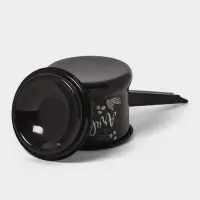 Ковш эмалированный &laquo;Арабика&raquo;, 1 л, тёмно-коричневый