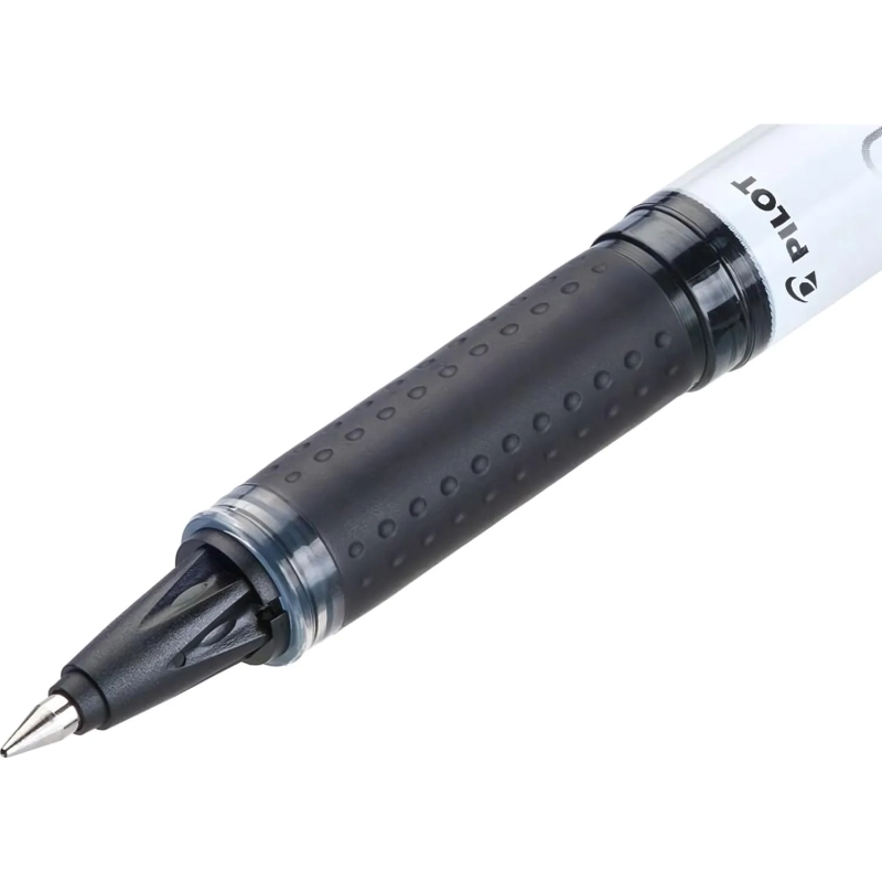 Роллер PILOT BLN-VBG5 резин. манжет жидкие чернила черный 0.3мм
