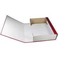 Папка архивная складная 150мм  цвет бордо