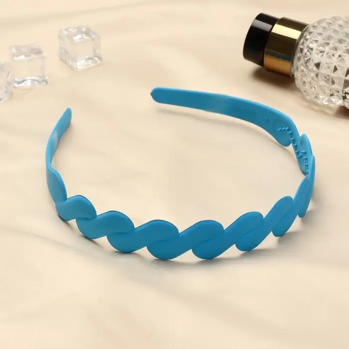 Ободок для волос «Теона», плетение волна, 2 см, МИКС Ободок для волос «Теона», плетение волна, 2 см, МИКС