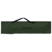 Кресло складное maclay, с подстаканником 48&times;48&times;76 см, до 100 кг, зелёное